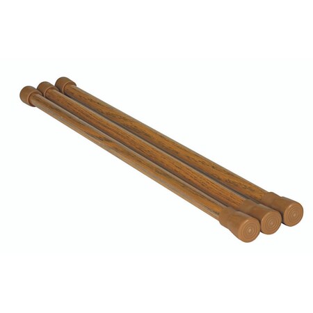 Camco REFRIGERATOR BARS OAK, PK 3 43823